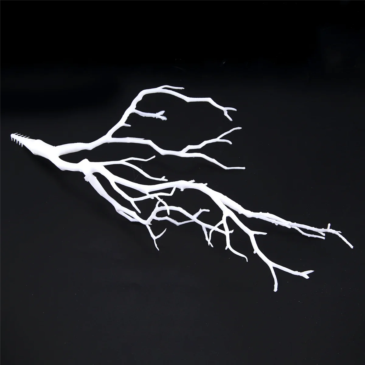 3 x Rama de árbol de planta seca blanca artificial Decoración del banquete de boda ST