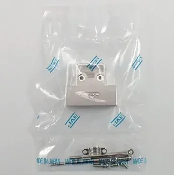 Japanese original JAE avionics plastic cover electromagnetic interference EMI connector DE-C8-J9-F5-1R