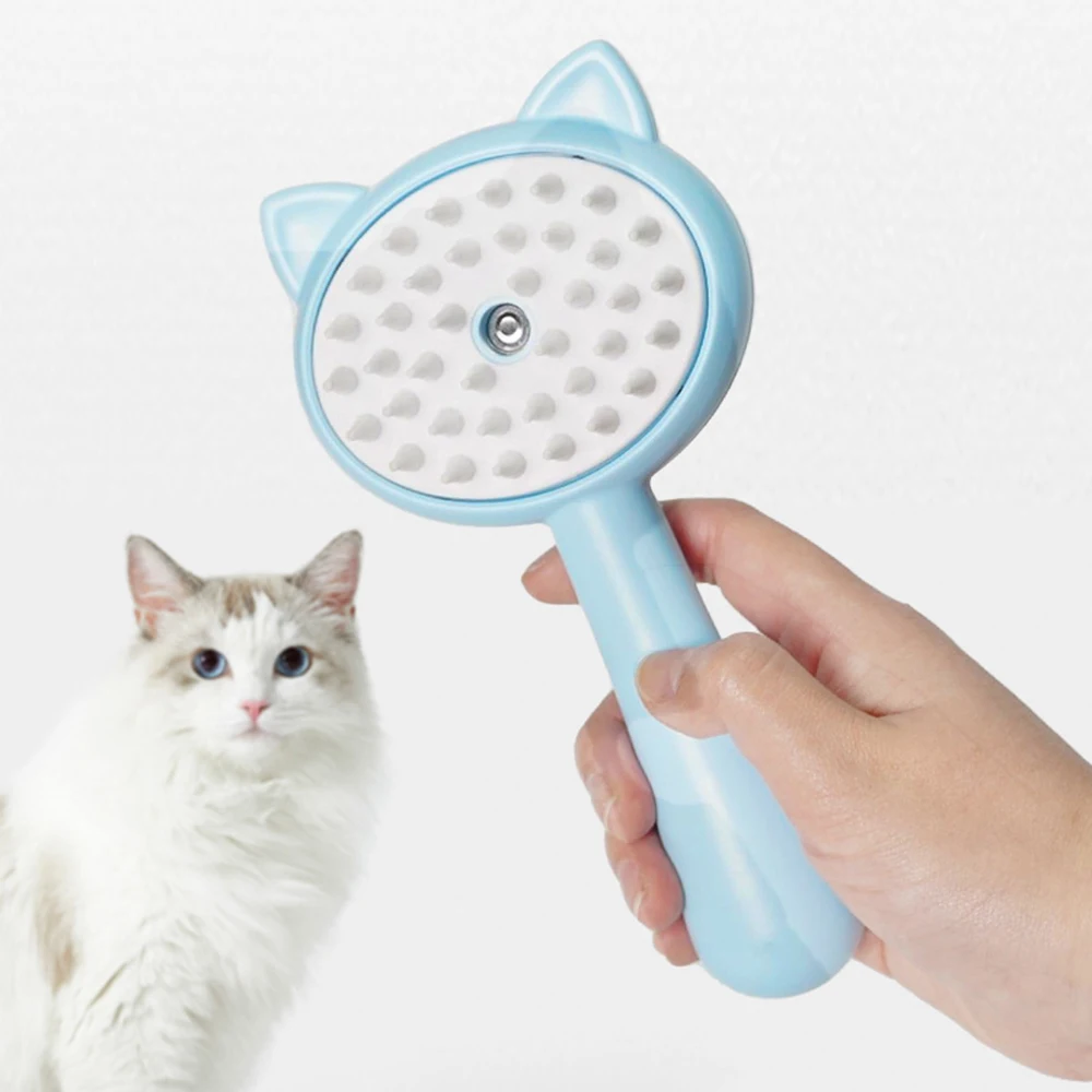 Electric Pet Dog Cat Spray Comb Dog Grooming Hair Removal Comb Pet Massager for Dogs Pet Cleaning Accessories Supplies Products