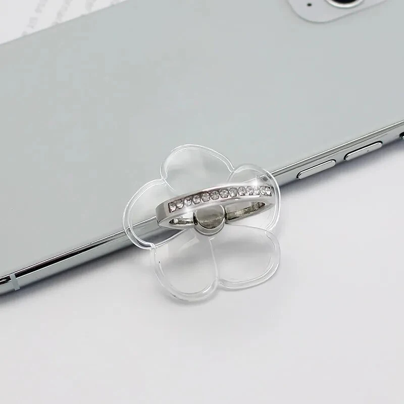 Universal Transparent Finger Ring Handy Smartphone Ständer Halter Für iPhone 12 Xiaomi Samsung Smart Telefon Auto Halterung Ständer – Detail 5