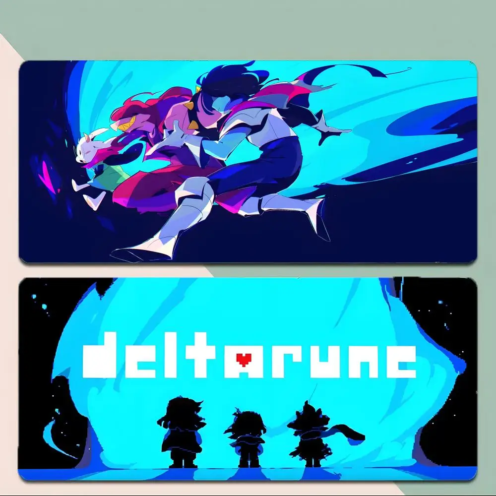 

game fantasy D-Deltarune Mouse Pad Thick Stitched Edge Gaming Mousepad Large Non-Slip Desk Mat