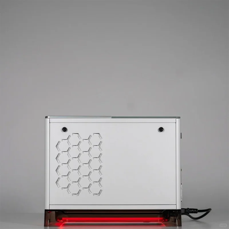 Casing Mini Inwin A1 Lite ITX Mendukung Kartu Grafis 320mm, Pendingin 160mm, Pendingin Udara Dual Tower, Casing Desktop Gaming Kantor