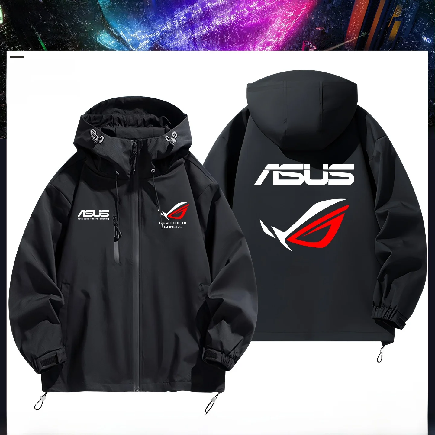 

Player's Nation Gng Card Game Outerwear Men's Women's Cuter Enthusiast Esports Soft ell Jaet Top