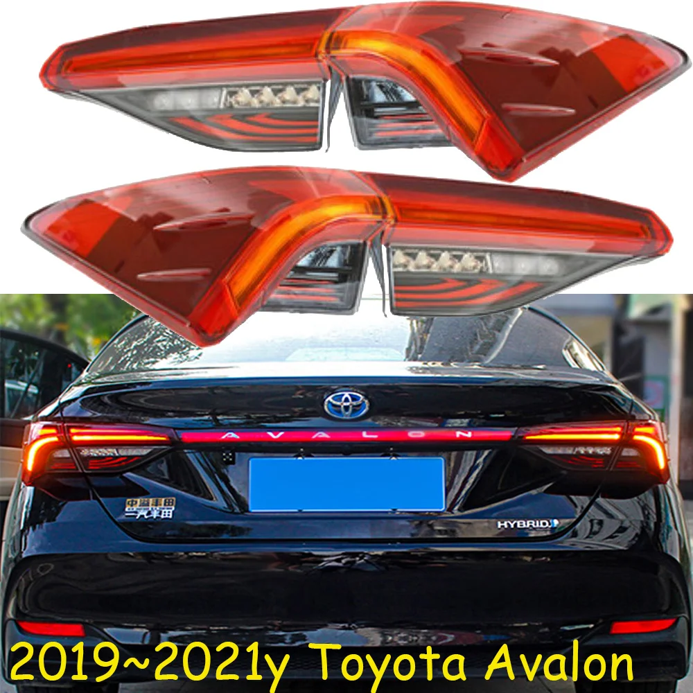 

Задний фонарь автомобильного бампера, задний фонарь для Toyota Avalon 2019 ~ 2021y, автомобильные аксессуары для Toyota avalon, противотуманная фара, 1 шт.