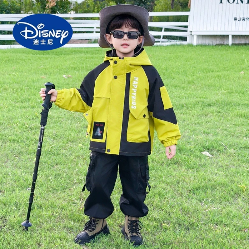 

Disney Boys 3-in-1 Jacket | 2025 All-Season Waterproof Hiking Coat with Hood, Cool & Functional