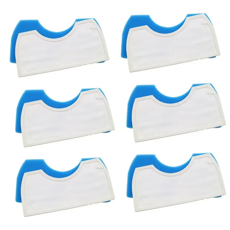 طقم فلتر بديل HEPA إسفنجي أزرق A85I للمكنسة الكهربائية الروبوتية، ملحقات المكنسة الكهربائية سهلة التنظيف