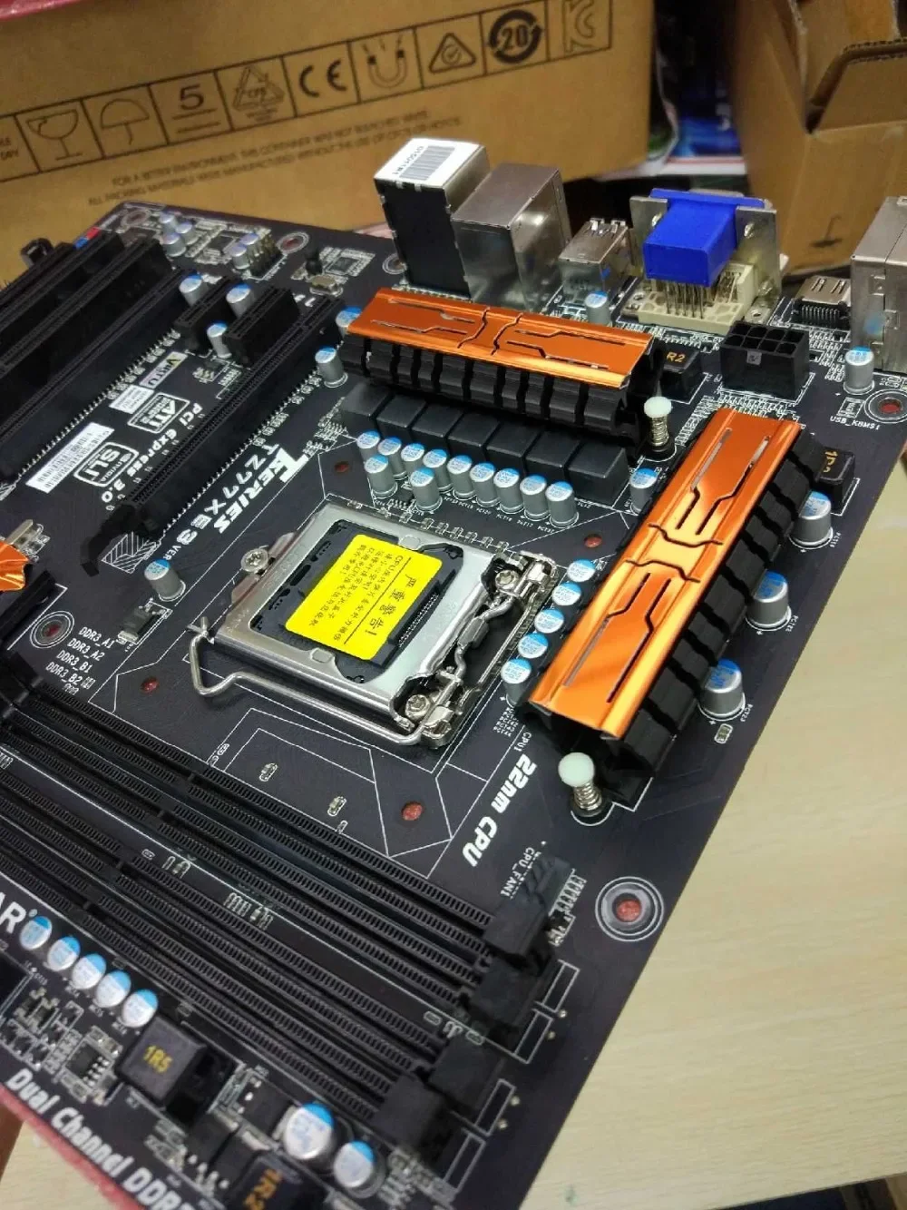 Imagem -03 - Placa-mãe Soquete de Sobrefrequência 32gb Ddr3 i7 i5 i3 Tz77xe3 1155