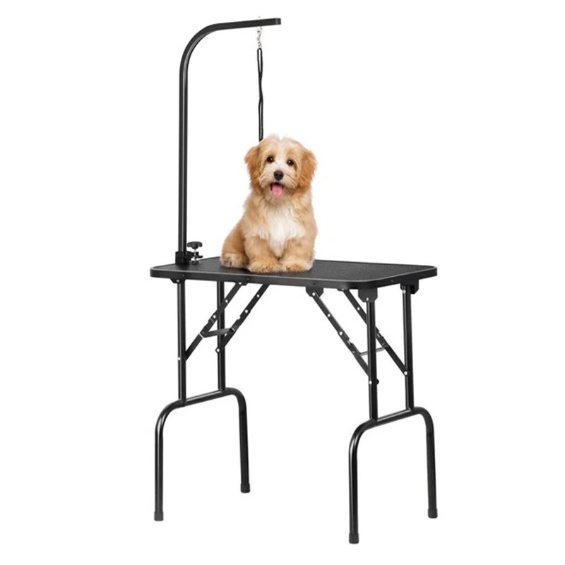 Durable Pet Grooming Table Foldable Dog Fine Cut Hair Dry Grooming Table