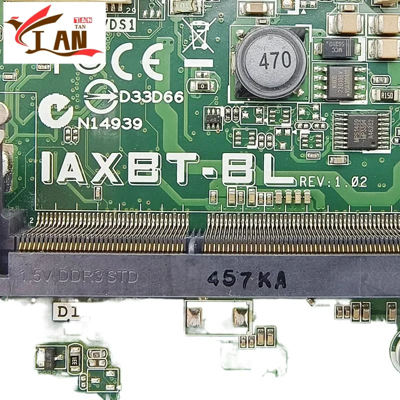 IAXBT-BL لشركة أيسر أسباير ZC-606 AIO اللوحة الأم وحدة المعالجة المركزية: J1900 (SR1UT) DDR3 اللوحة الرئيسية 100% تم اختبارها بالكامل TAN