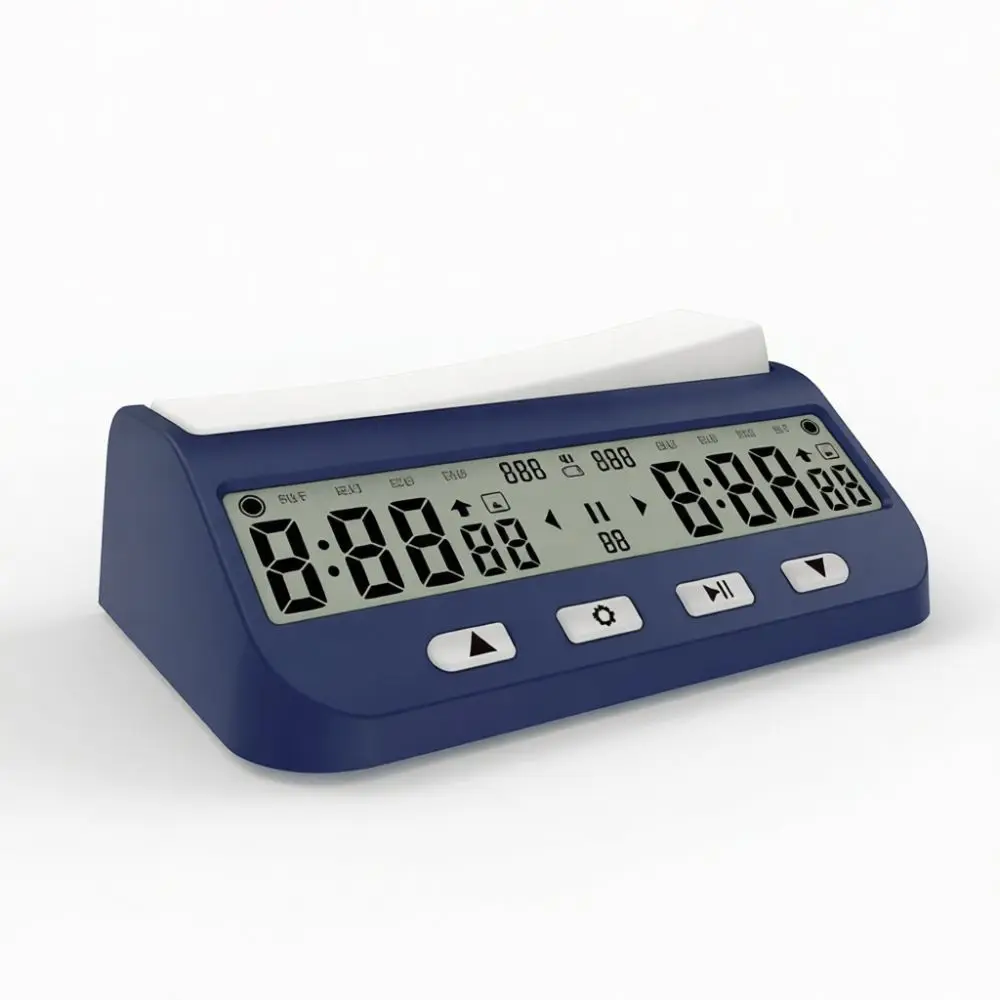 Electronic Chess Clock Professional Timer For Board Game Tournament Training School Club Equipment Durable Stopwatch Tool