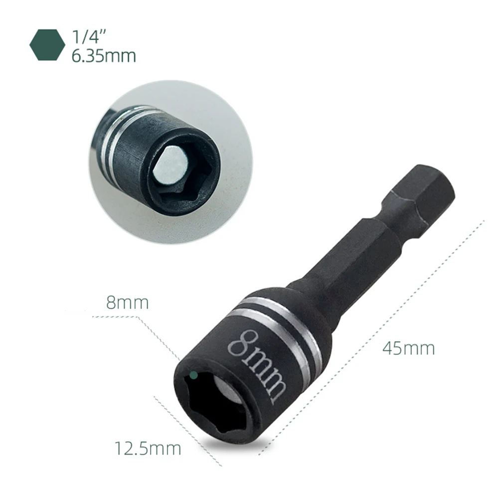 Wrench Spanner Set as Picture Wrench Adapter Quick-change Compatible Fits Pneumatic Tools For Pneumatic Screwdriver