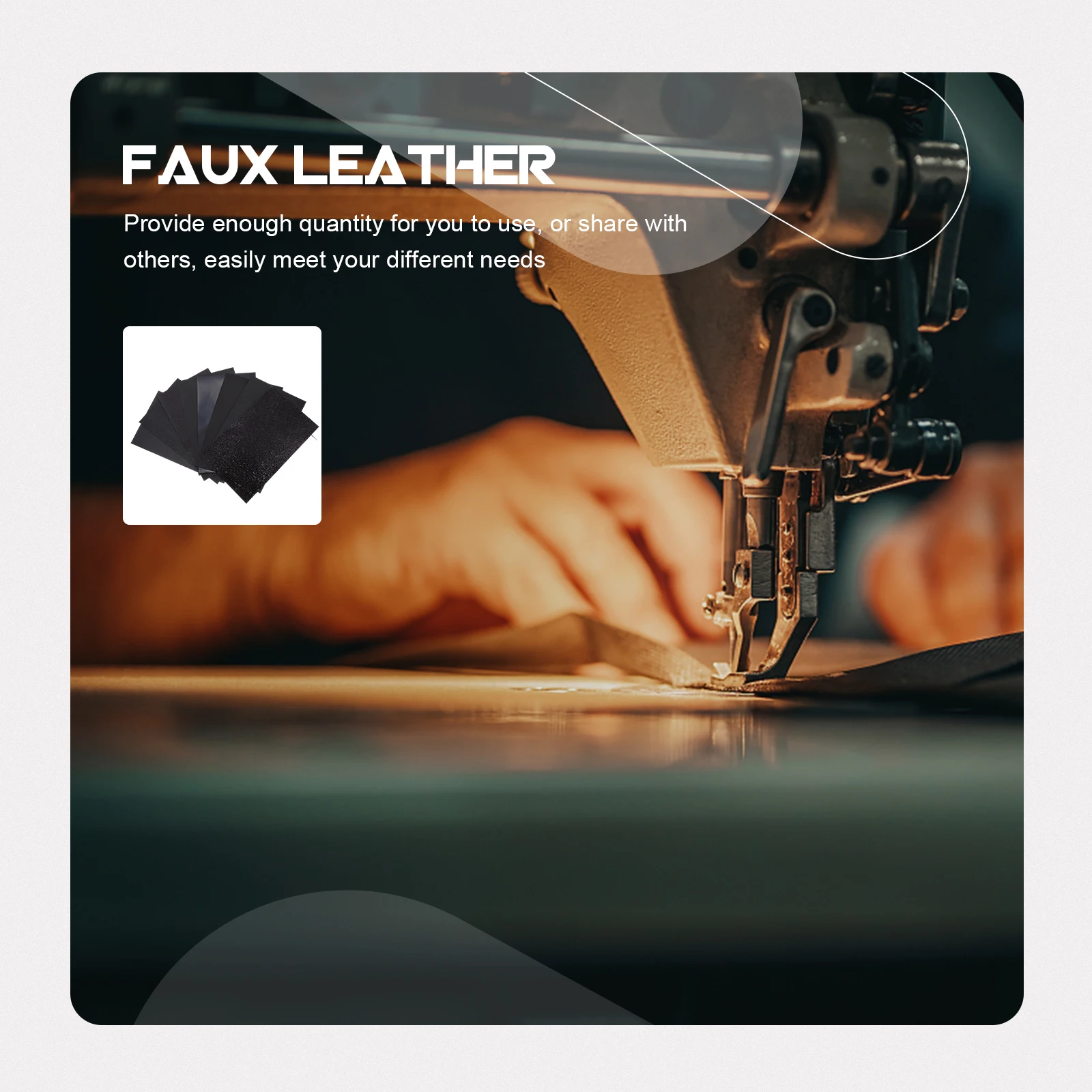 

8Pcs Faux Sheets PU Material Easy to Cut Decorative Fabric for Earrings Hair Bows Jewelry Making DIY Craft