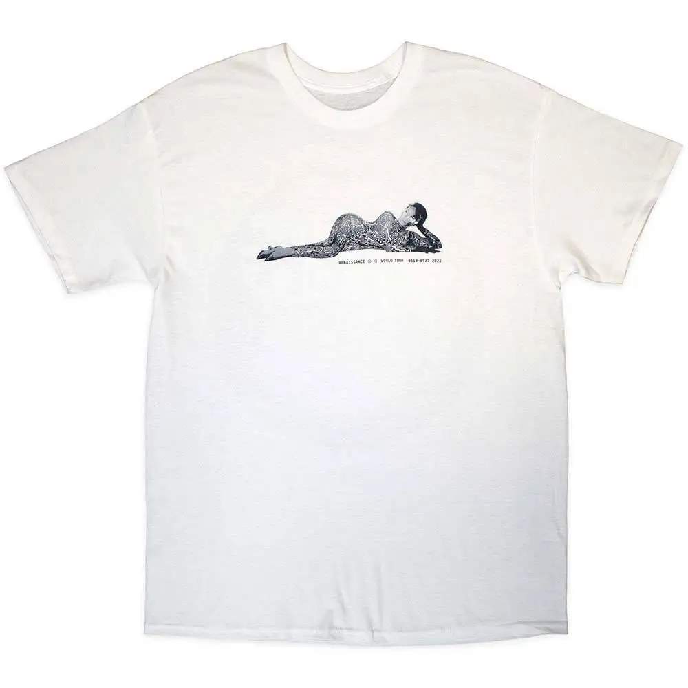 

Beyoncé Worldwide Renaissance Tour 2023 Peripheral Pattern Printing Summer Luxury Brand Cotton Men's and Women's T-Shirts