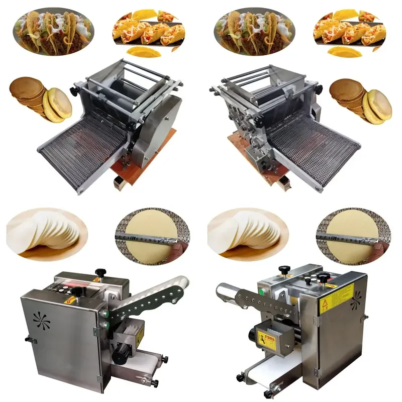 for American Automatic Mexican Tortilla Making Machine Scone Dumpling Crust Maker Press