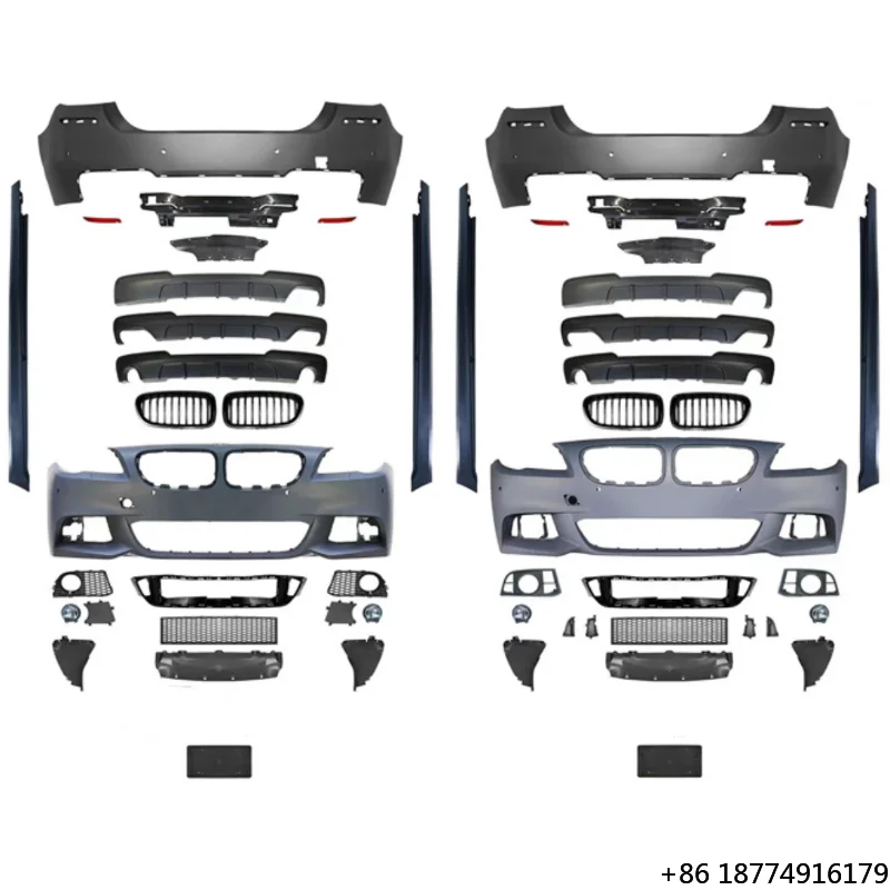 

2025 New Type M Tech Style M-sports Body Kit Car Bumpers Parts for 5 Series F10 Mt 2010-2017 Year Front Bumper