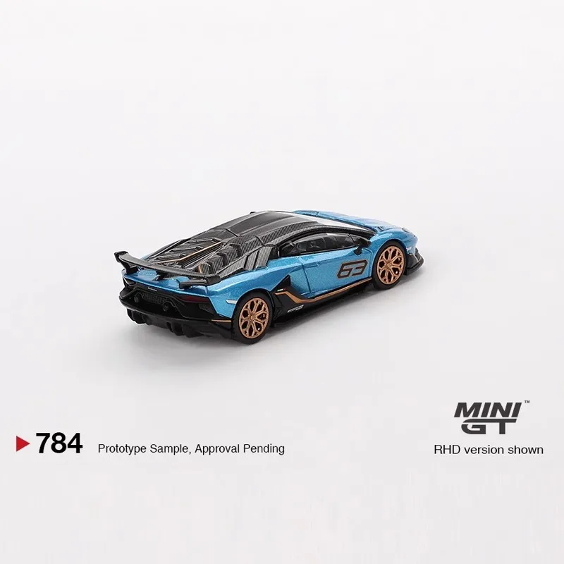 Mini Gt Auto Modell 1/64 Lamborghini Aventador SVJ 63, Auto Modell Simulation Display Legierung Zimmer Ornament Junge Sammlung Spielzeug Geschenk