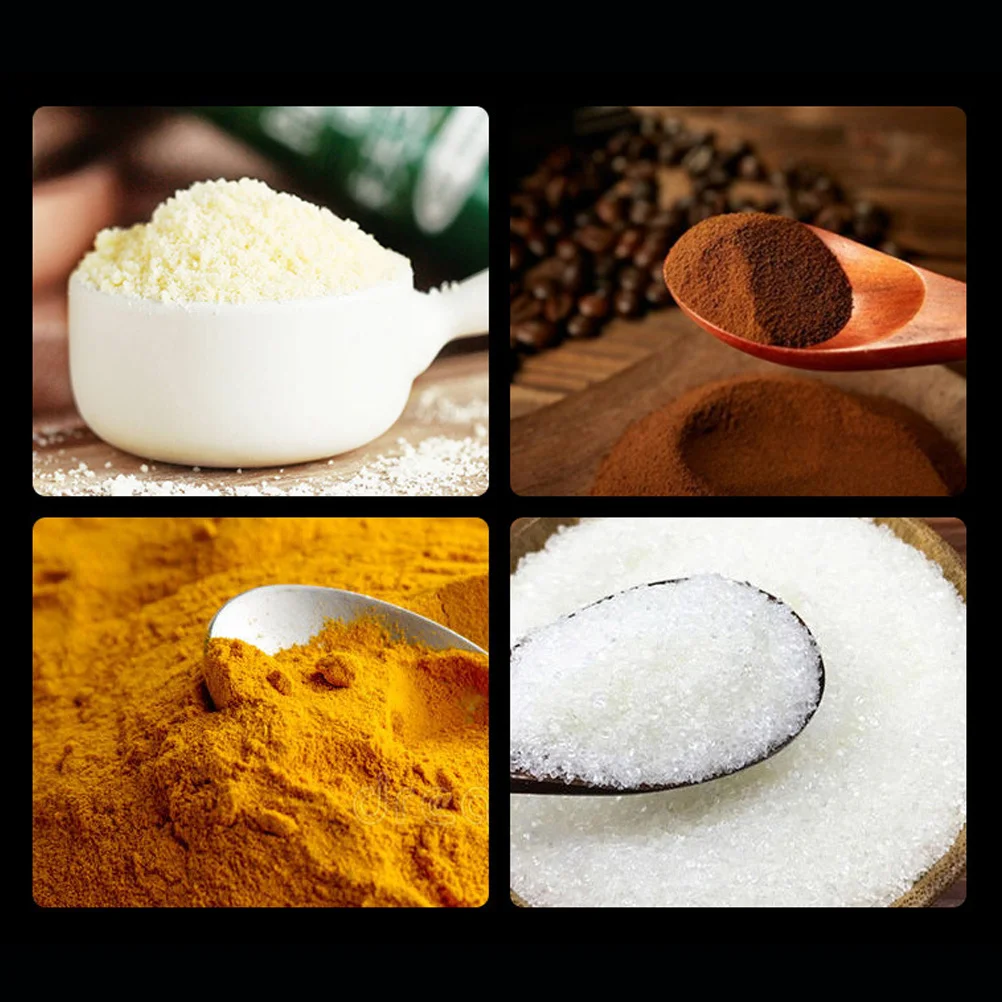 

2Pcs Double Ends Adjustable Measuring Spoons for Baking Coffee Tea Soup Dishwasher Safe Home Kitchen Black