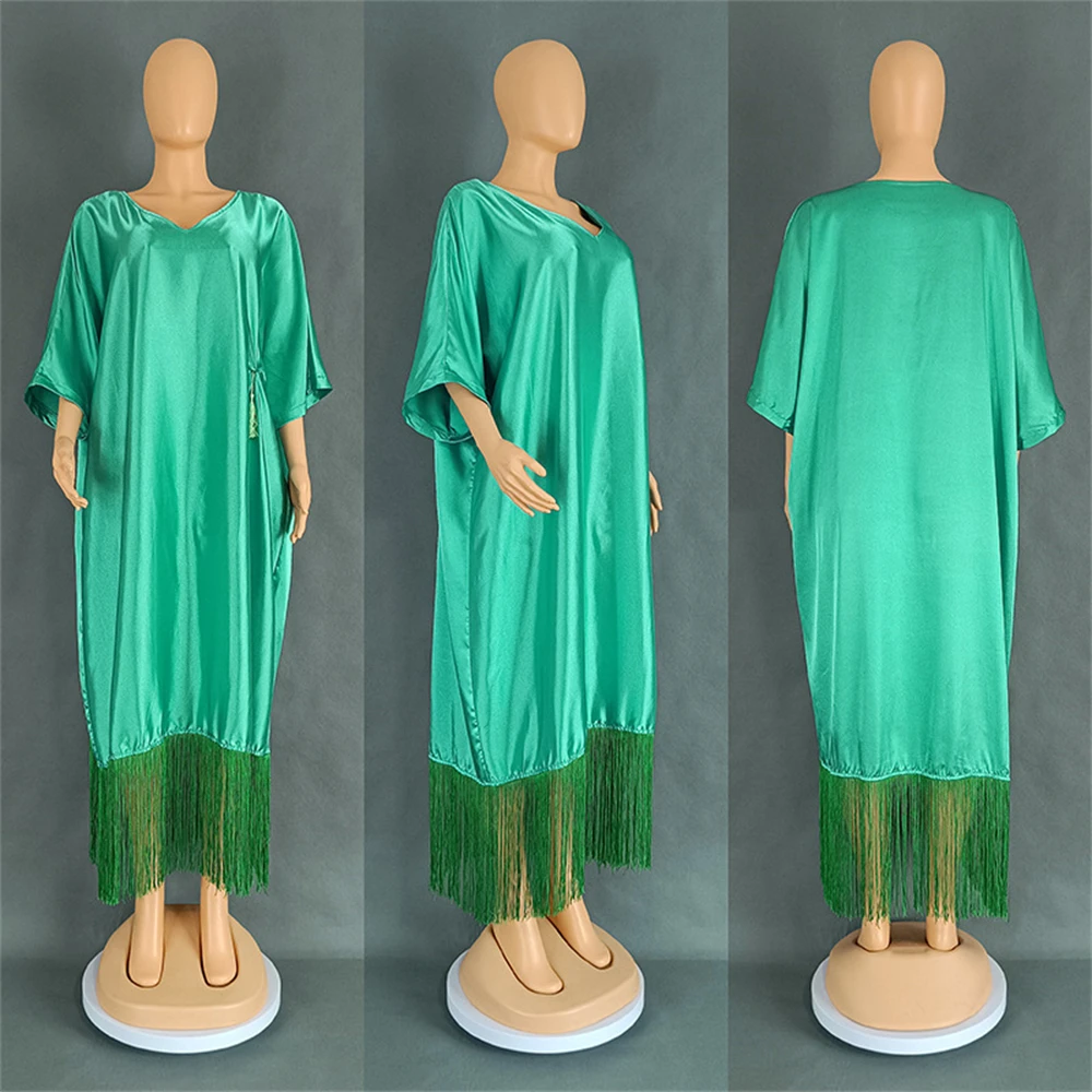 

Plus Size African Party Dresses for Women Traditional Dashiki Africa Clothing Elegant Lady Evening Gown Muslim Church Dress