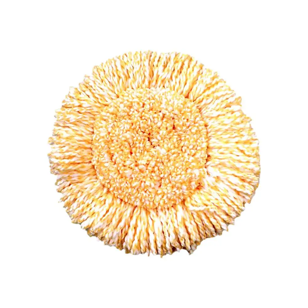 Universal Mop Refill Rotating Microfibers Round Tool Clean Rag Sunflower Mopping Duster Microfiber Replacement Cl R5n5