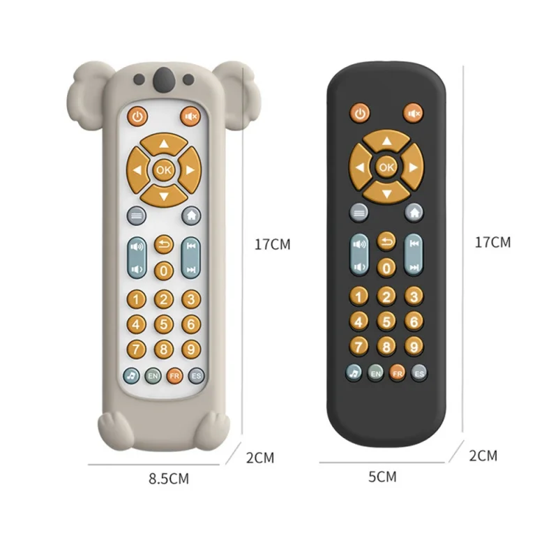 Infant and Toddler TV Simulation Remote Control for ChildrenTVRemote Control Music Learning Early Education Educational Baby Toy view 6