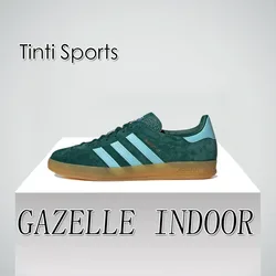 Adidas New Arrival GAZELLE INDOOR LOW buty męskie i damskie Shamrock oryginalne obuwie modne i oddychające buty