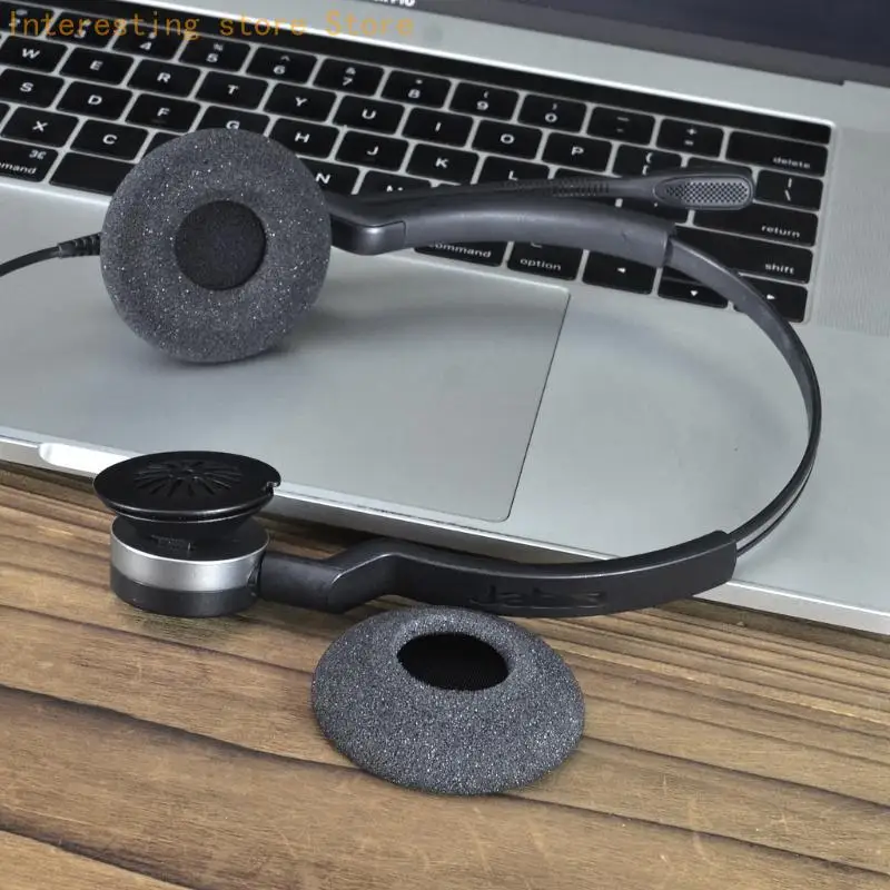 Atmungsaktive Ohrpolster für Biz2300 USB Biz2300QD-Headsets Ohrpolster aus dichtem Schaumstoff für verbesserte – Detail 7