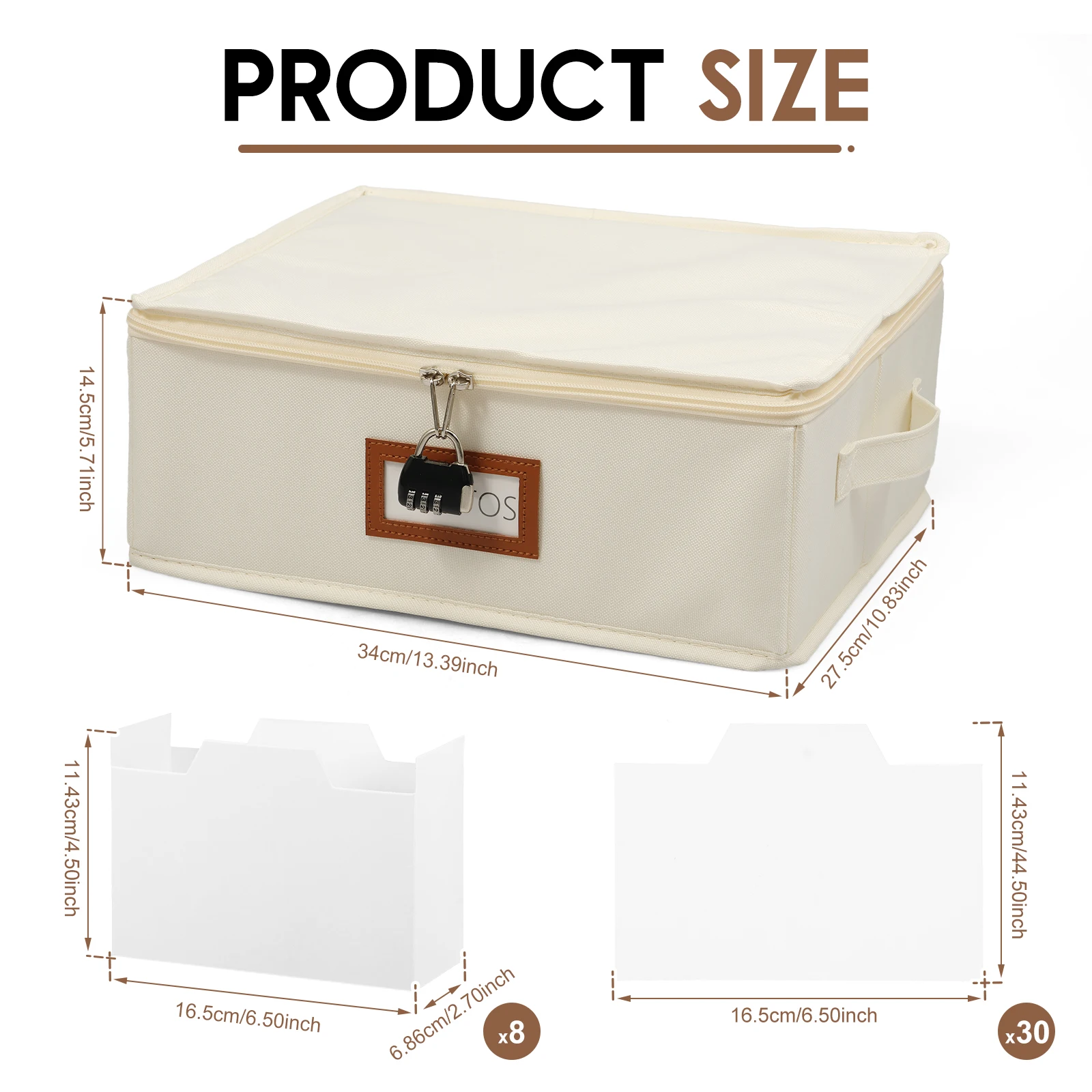 Photo Storage Box 8 Inner Sorting Cases Dustproof Photo Storage Container With/no Lock for 2000 4x6 Picture Large Photo Capacity