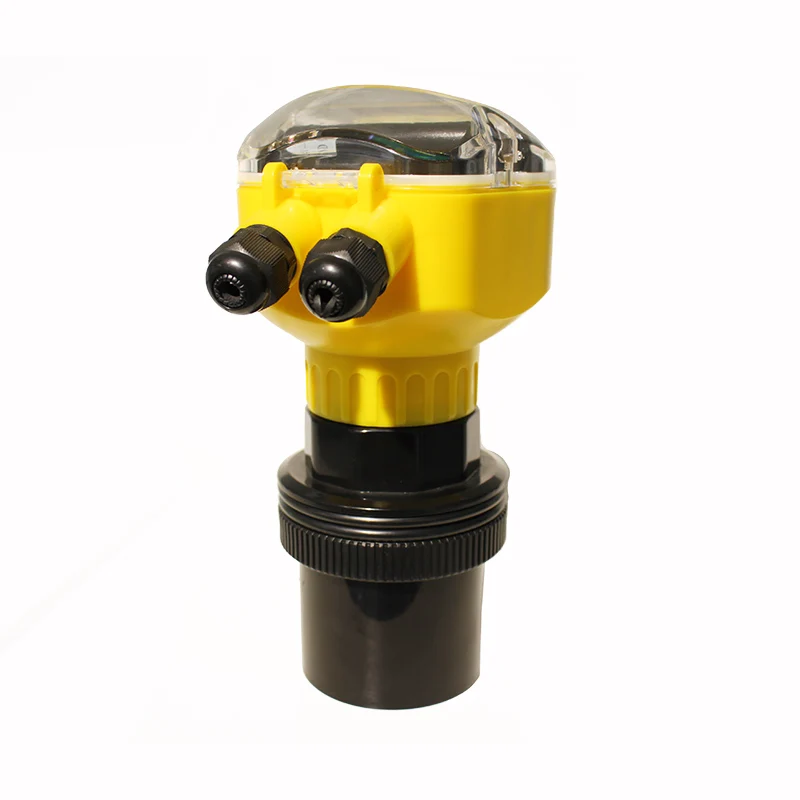 Medidor de nivel ultrasónico integral digital inalámbrico, medidor de nivel ultrasónico de líquido y agua para tanque de combustible