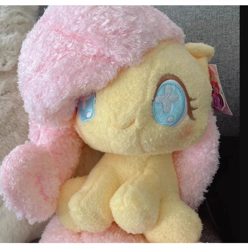 

MINISO Подлинная Новинка Kawaii My Little Pony Q версия Сидящая кукла плюшевые Сумерки Искрящиеся флуттерши редкость кавайная подушка подарки игрушка