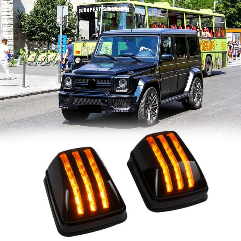 Car Dynamic LED Turning Signal Lights Lamp for Mercedes Benz G Class W463 G500 G63