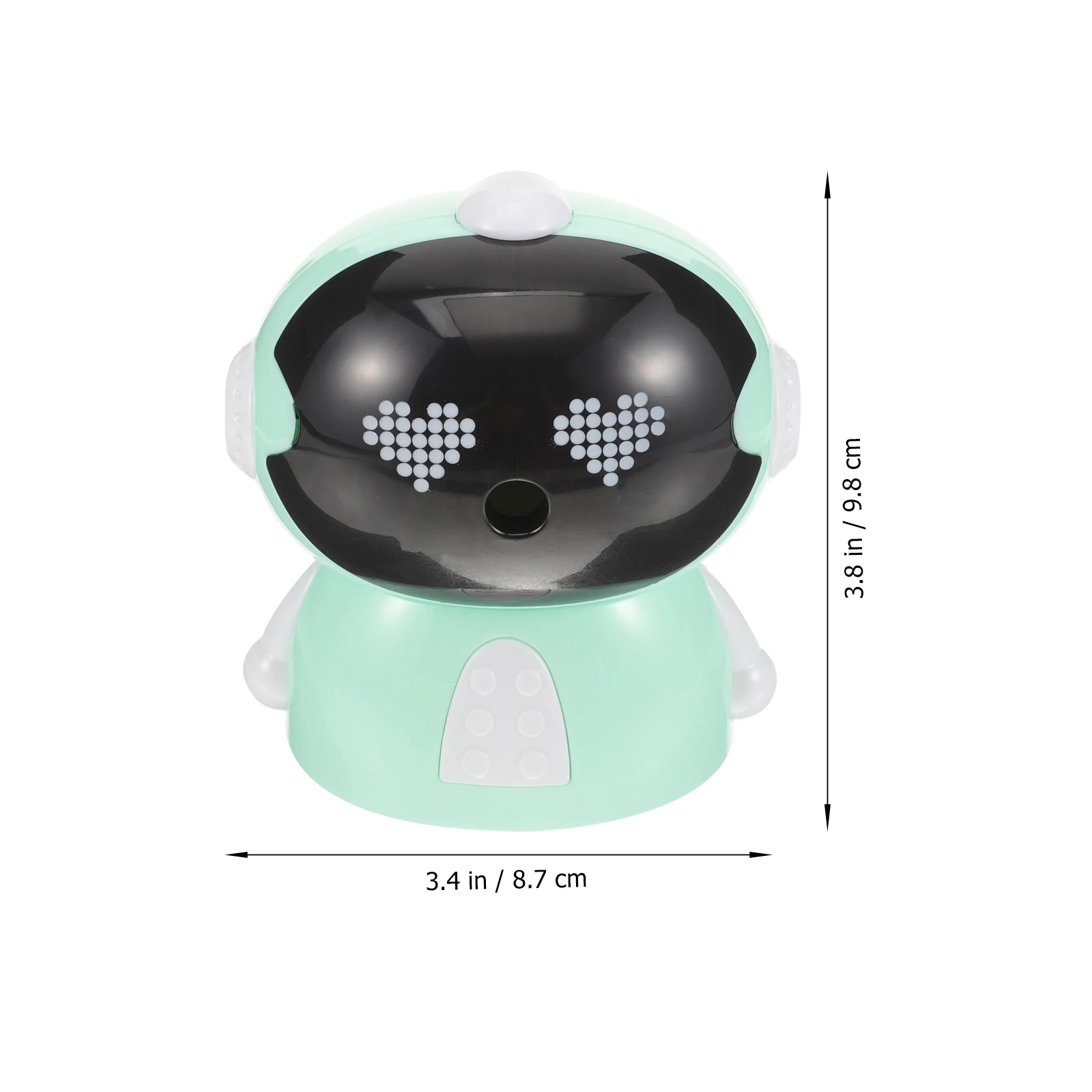 

Pencil Sharpener Creative Lovely Kids Stationery Electric Shapner for Pencils Kawaii Cartoon Green Student Supplies