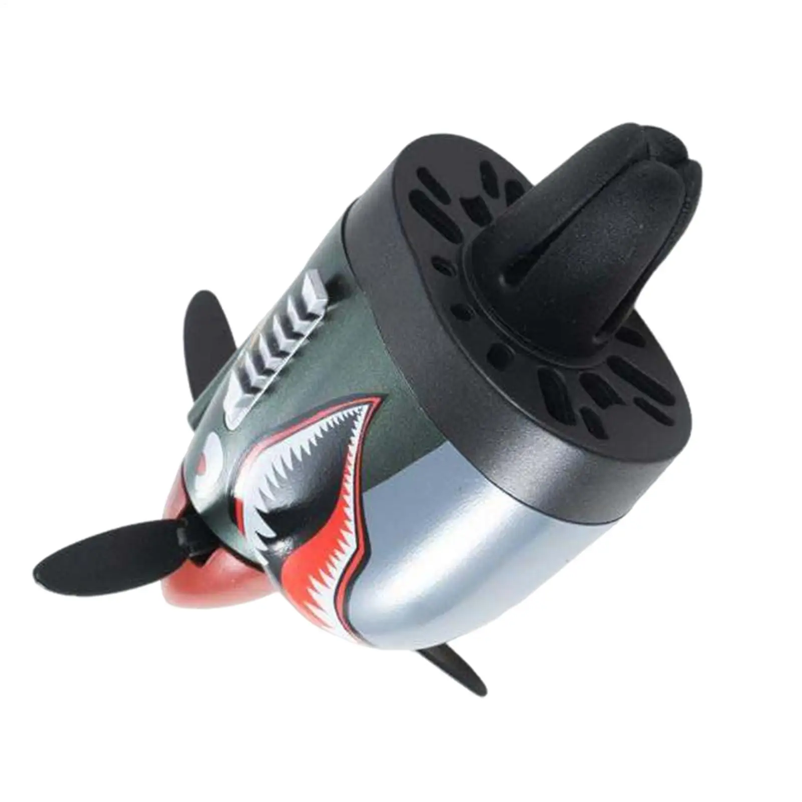 Car Air Freshener Rotating Propeller Automotive Air Outlet Fan Diffuser Automotive Fragrance Decoration P-40 Warhawk
