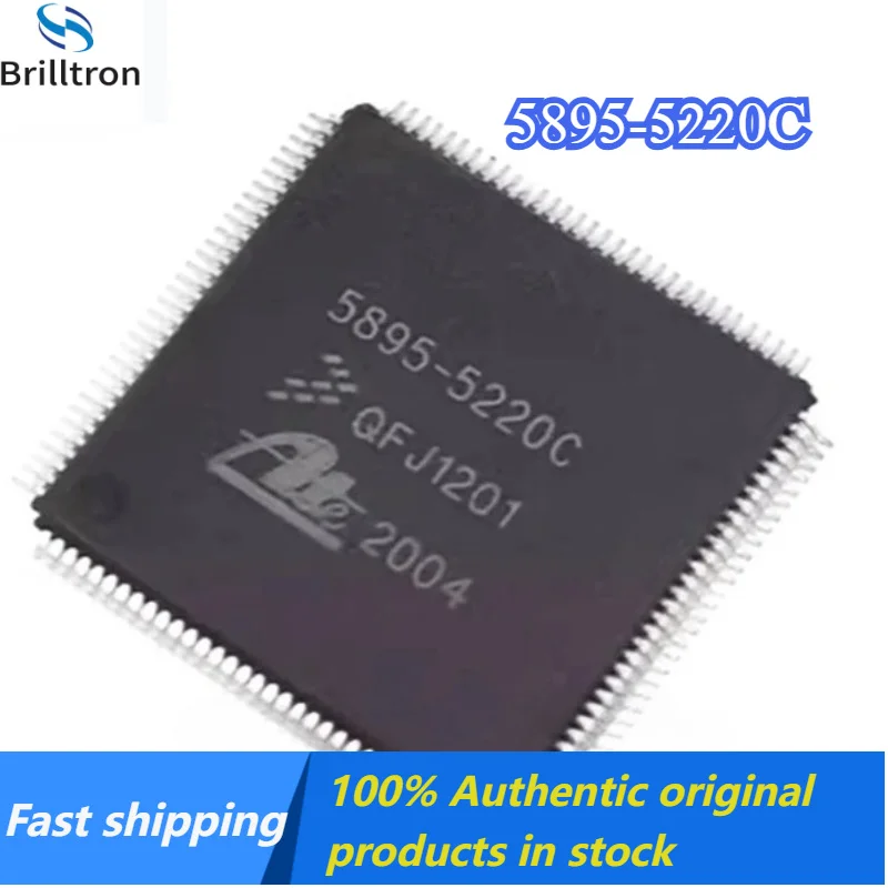 1-5PCS 100% New Original 5895 5220C QFP128 Automotive computer board vulnerable chip In Stock Fast shipping.