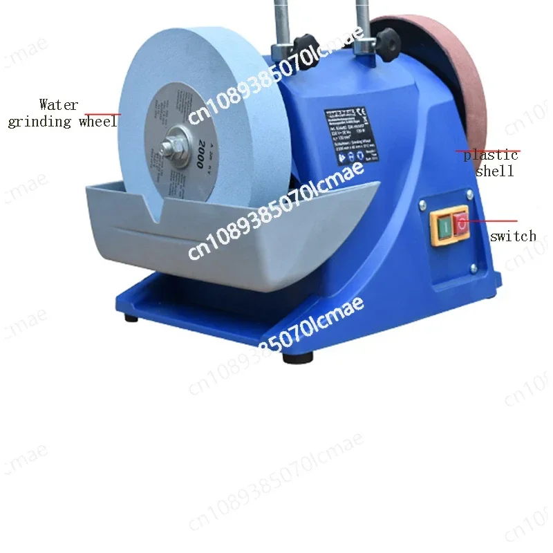 Multifunctional Water-Cooled Knife Sharpener Small Electric Knife Sharpener Low-Speed Water Grinder Polishing Machine