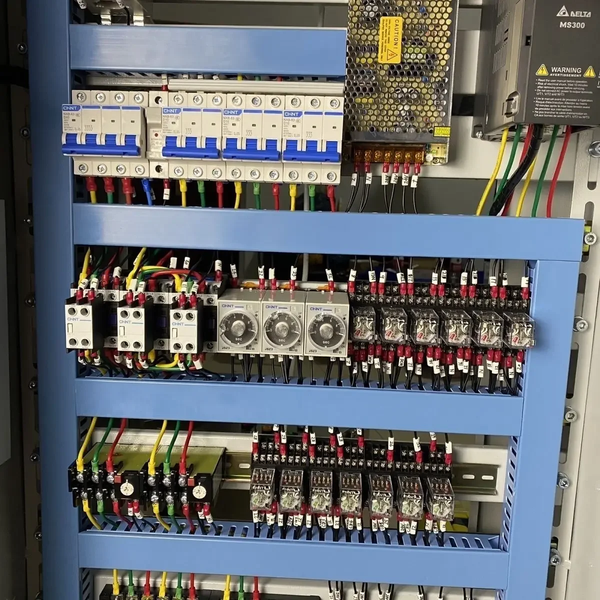 Distribution cabinet complex circuit control design distribution box three-phase integration