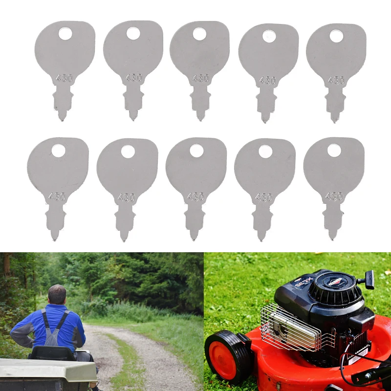 

1/3/5/10 шт. универсальный ключ для газонокосилки 430-009 420729, замена ключей зажигания для газонокосилок, газонокосилок