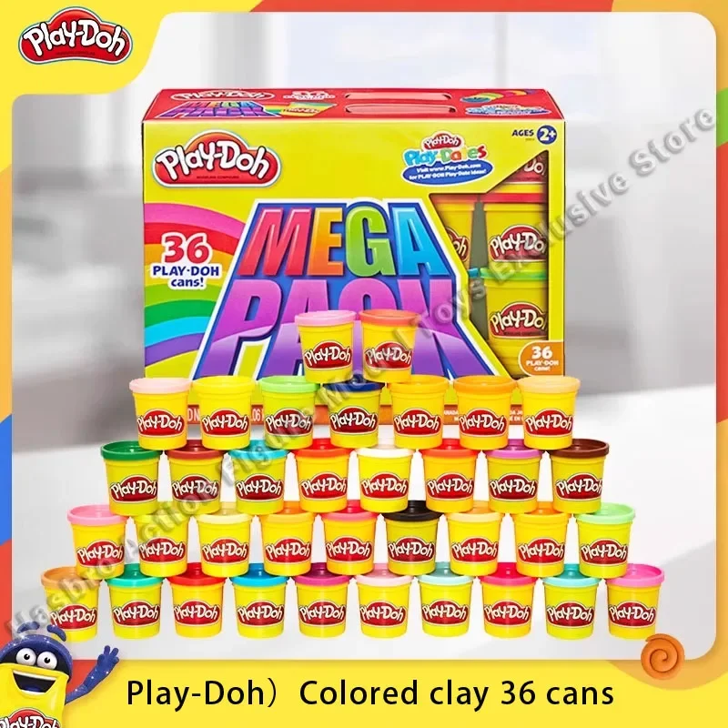 In Stock Hasbro Play-Doh）Colored Clay Safe Non-toxic Baby Toy Mold Tool Set Children's Plasticine Set