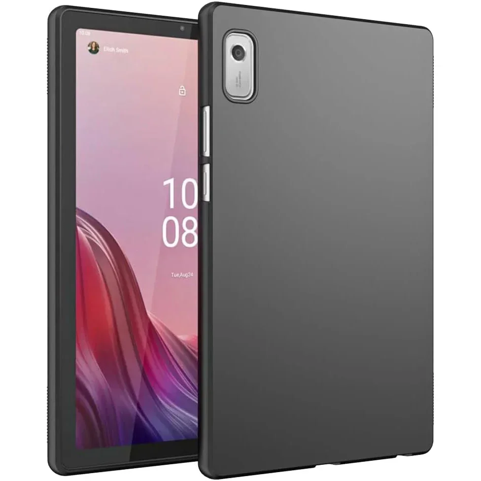 

Мягкий чехол для Lenovo Tab M9 M8 4th 8,0 P11 M11 M10 Plus 2nd 3rd 10,6 10,1 Y700, Гибкий Силиконовый ТПУ Черный Защитный чехол-накладка