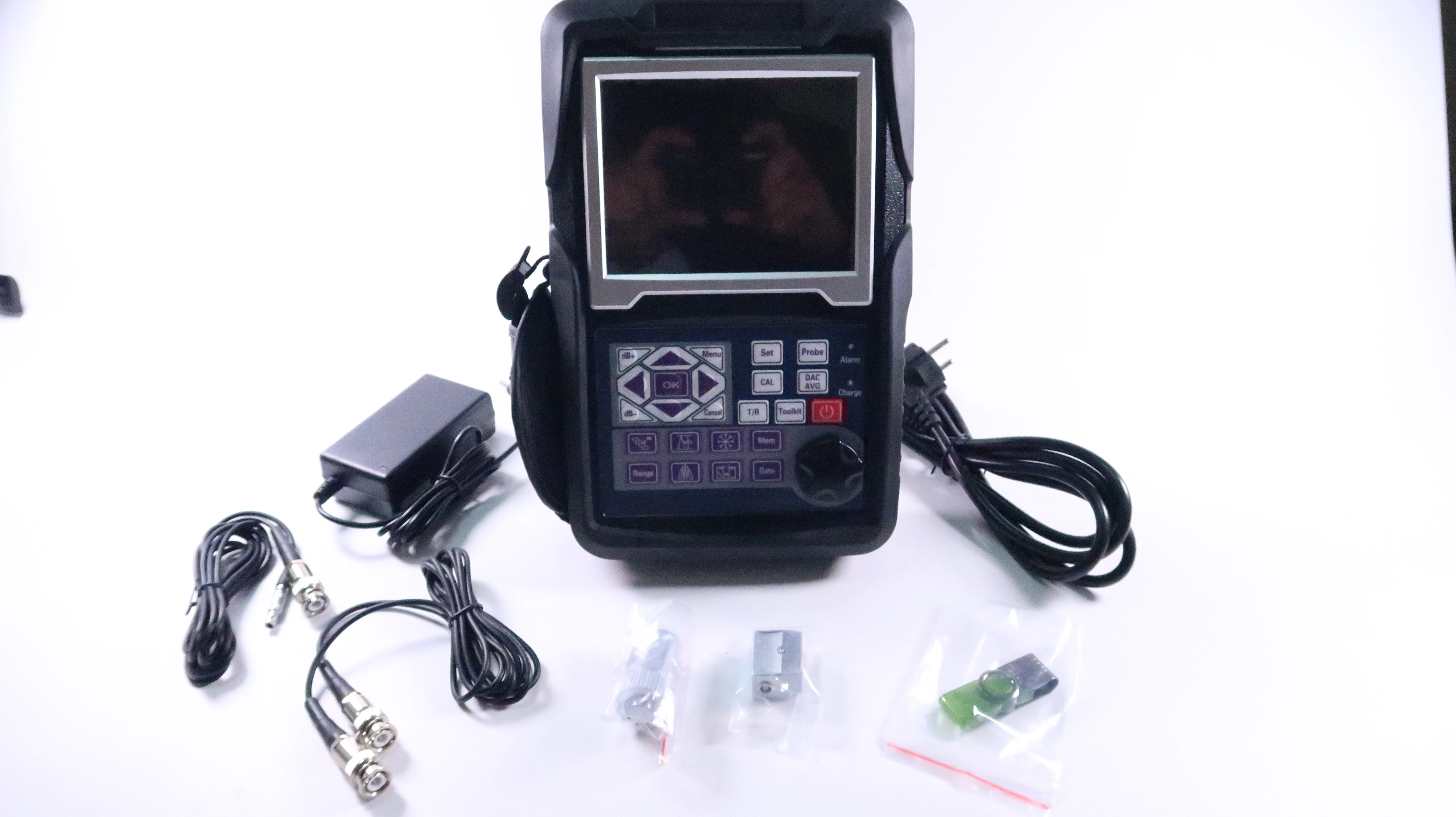 TMTECK Made Anti Noise TFD806C Ultrasonic Flaw Detector Probe Frequency 20M Connect Pc