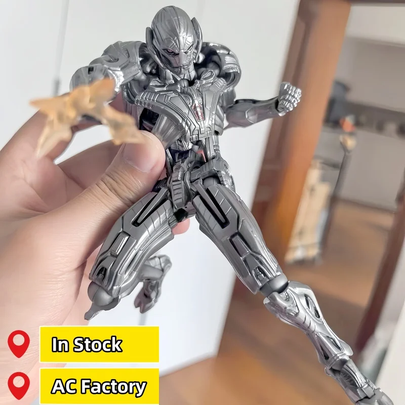 

In Stock Marvel Ultron Action Figures Kaiyod Amazing Yamaguchi 16cm Avengers Anime Figure Collection Ko Model Toys Kids Gifts