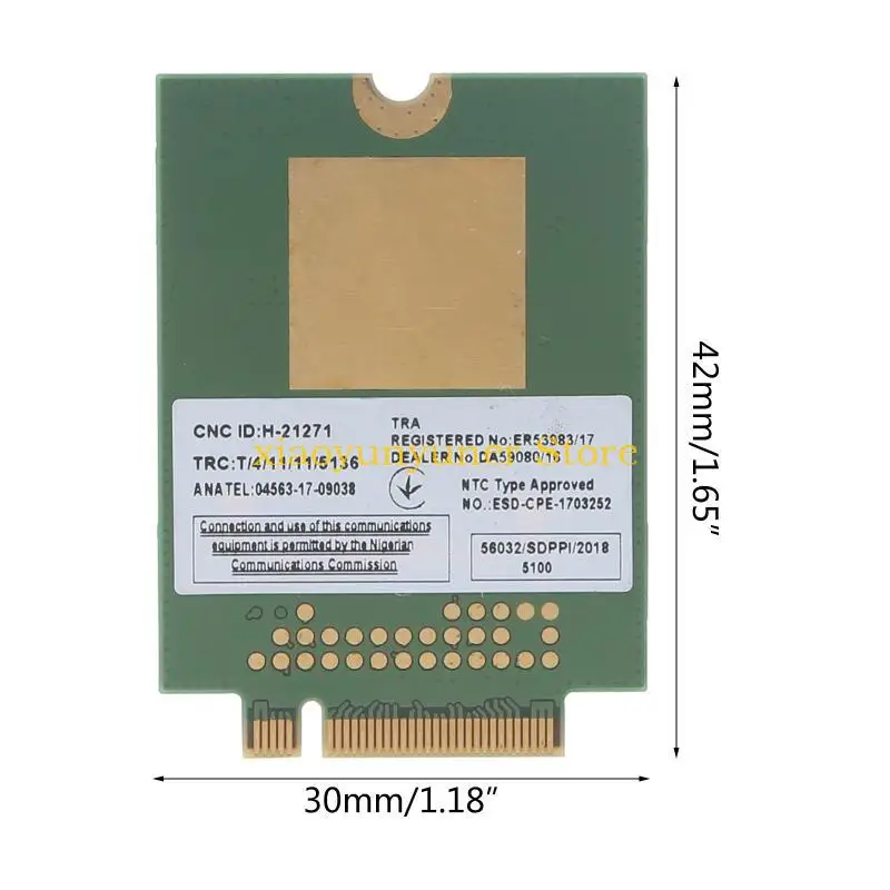 P9JB L850-GL 4G Модуль DW5820E 0284DC 284DC WWAN 4G Сетевой адаптер для ноутбуков