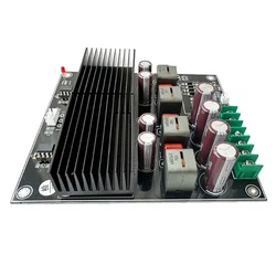 SAMP-200 Dwurdzeniowy wzmacniacz stereo HIFI TPA3255 2-kanałowy cyfrowy wzmacniacz mocy 600W+600W klasy D TL072 OP AMP