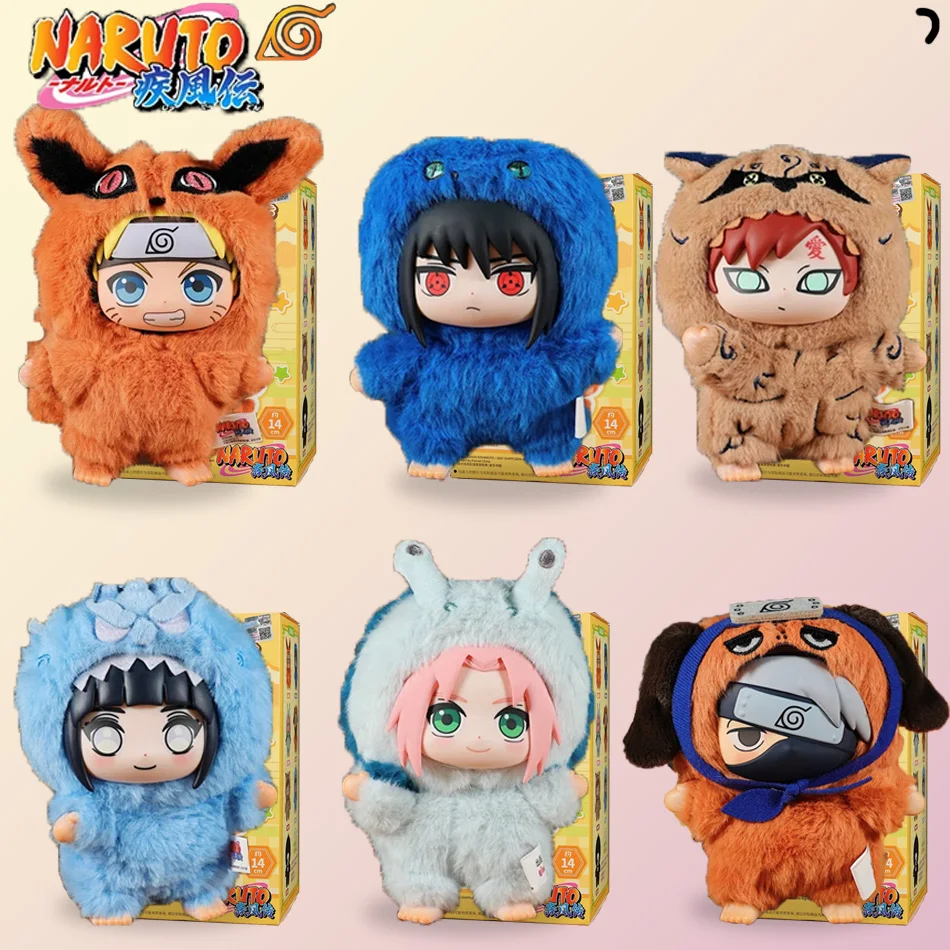 Alta qualidade em estoque 1:1 brinquedo superior naruto eaki bonito besta festa sasuke vinil bonito pelúcia caixa cega figura pingente presente de natal