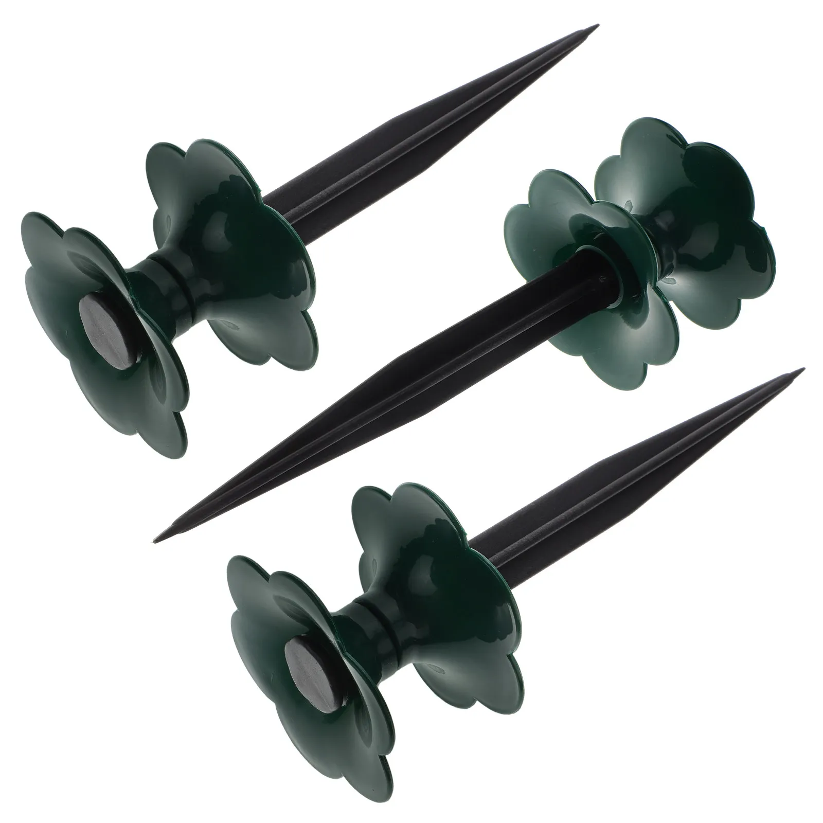 

Набор из 3-х прочных водонепроницаемых направляющих колесиков для садового шланга для полива газонов, клумб, теплиц и патио