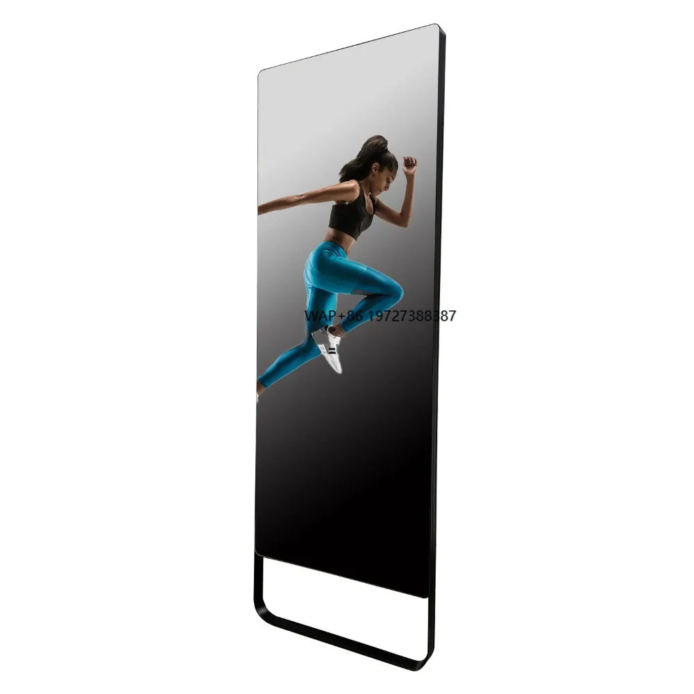 

43inch Intelligent Touch LCD Screen Yoga Mirror Display Interactive Android Wifi Fitness Smart Gym Smart Fitness Mirror