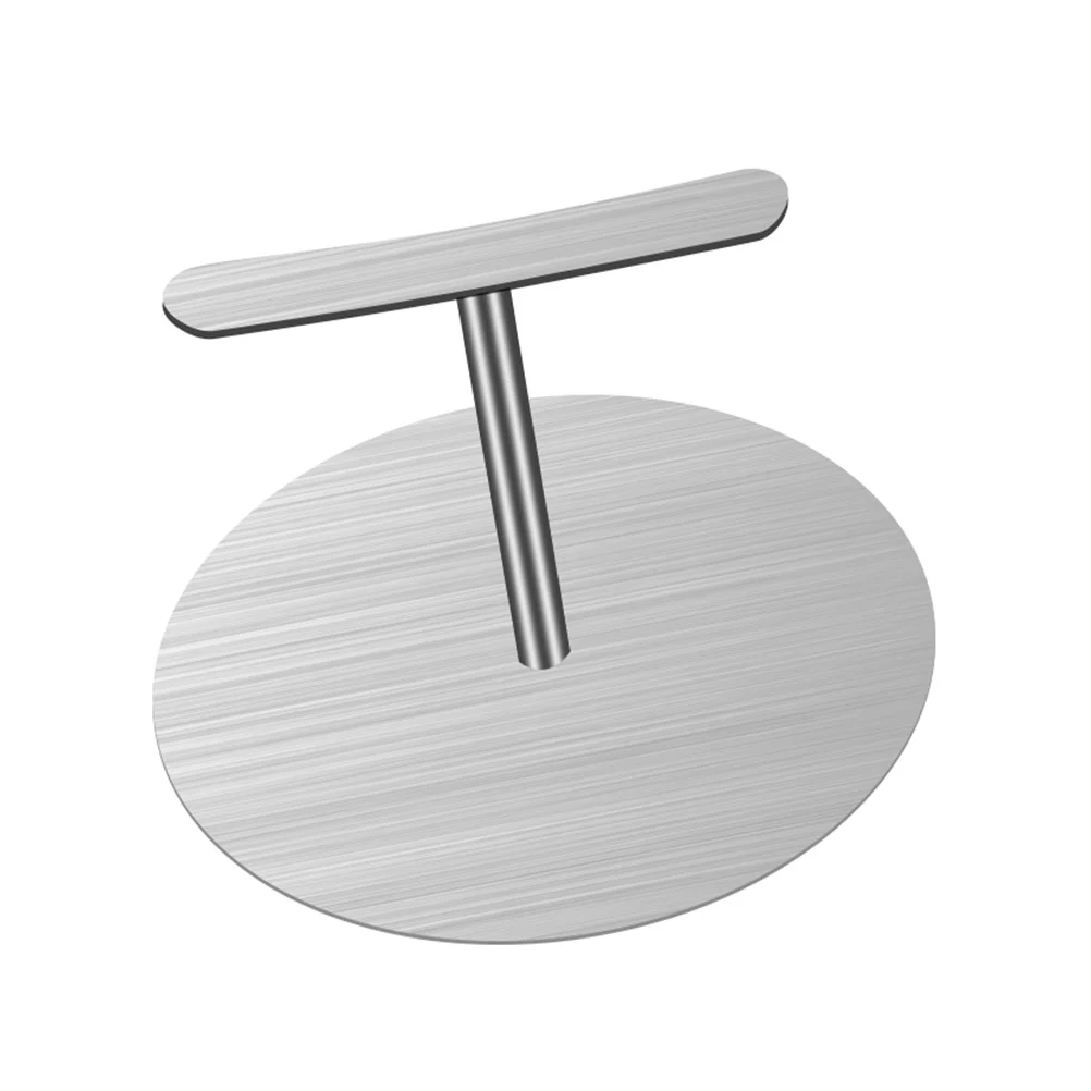 

Burger Press Stainless Steel Meat Tool for Grilling Silver Flat Easy Clean Durable Household Smasher Multi Function Accessory