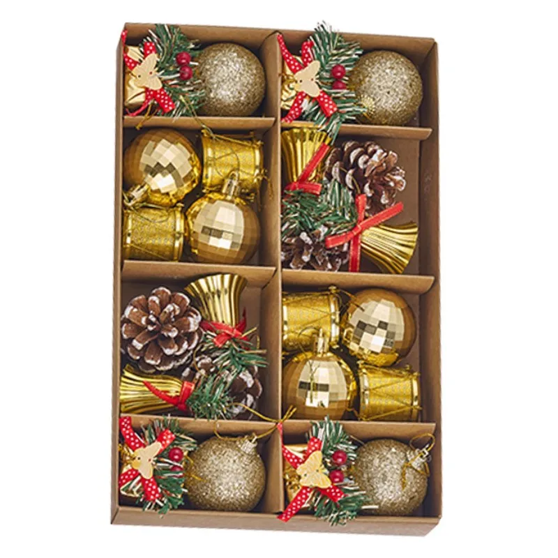 Beautiful Design Christmas Ball Ornaments Compact Size Easy Storage Exquisite Design Festive Touch High Quality Materials