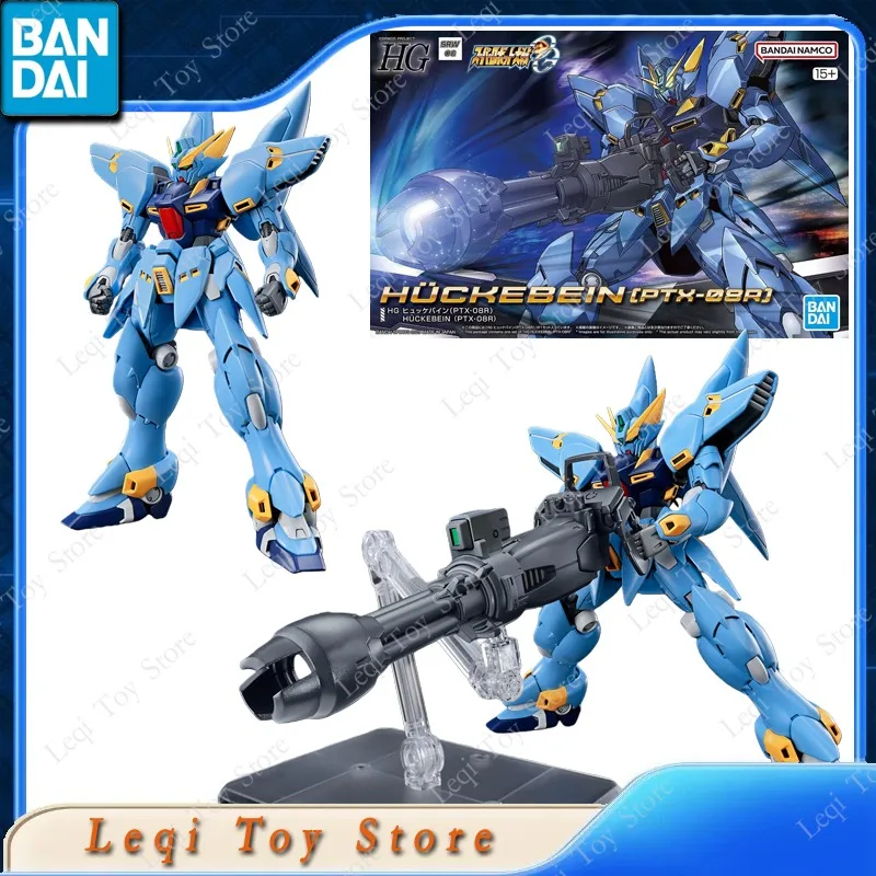 

Bandai Original Genuine HG GUNDAM HUCKEBEIN PTX-08R Action Anime Figures Toys Boys Girls Kids Gift Assembly Model Ornaments