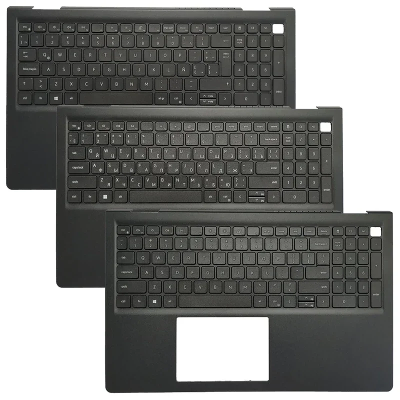 

Новая британская/американская/латиноамериканская/российская клавиатура для Dell Inspiron 15 3510 3511 3515 с упором для рук, верхняя крышка 09CJN3 054WVM