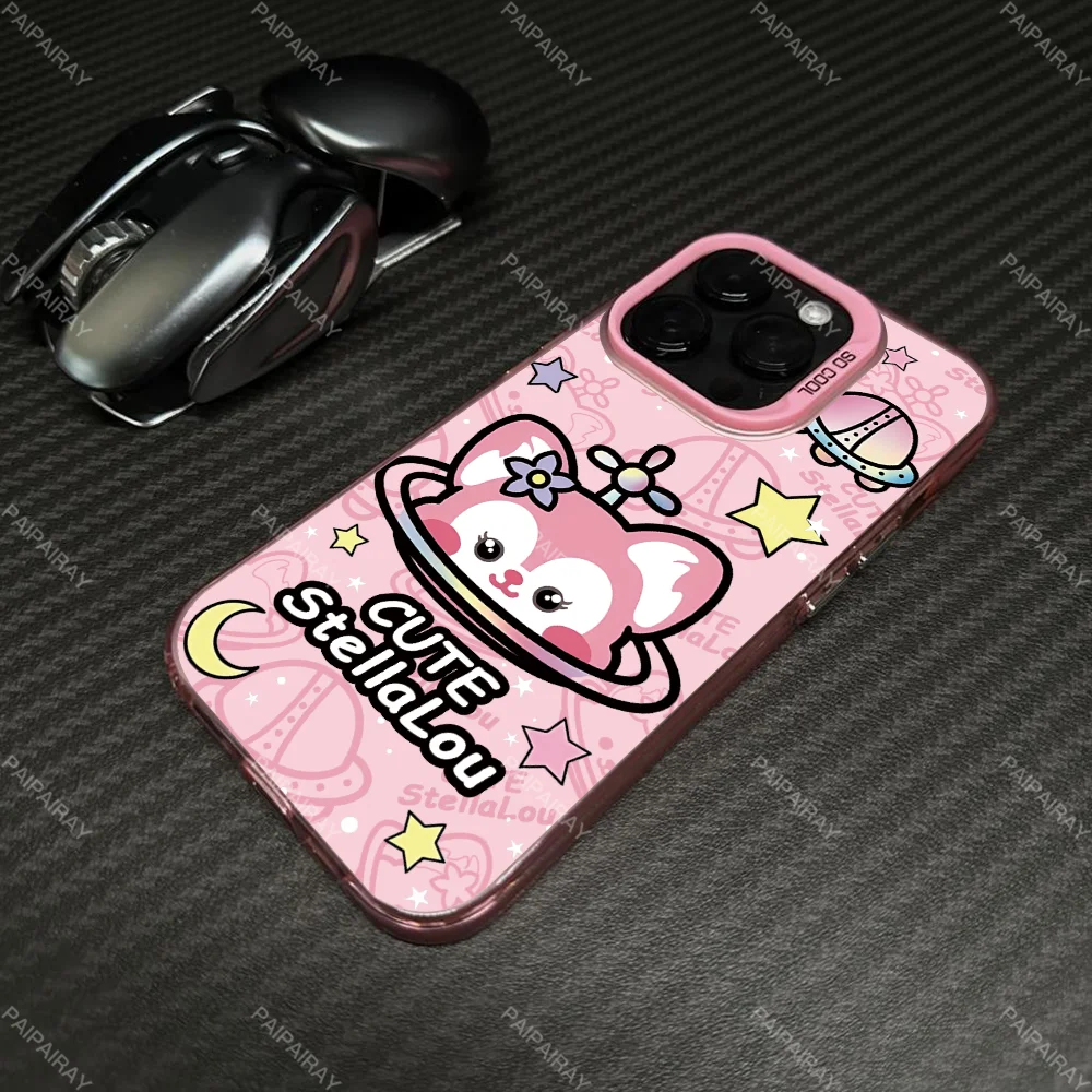 MNS Cute S-StellaLou для Samsung Galaxy S20 23 24 25 30 32 34 35 FE Plus Ultra Чехол для телефона Защитная задняя крышка IMD